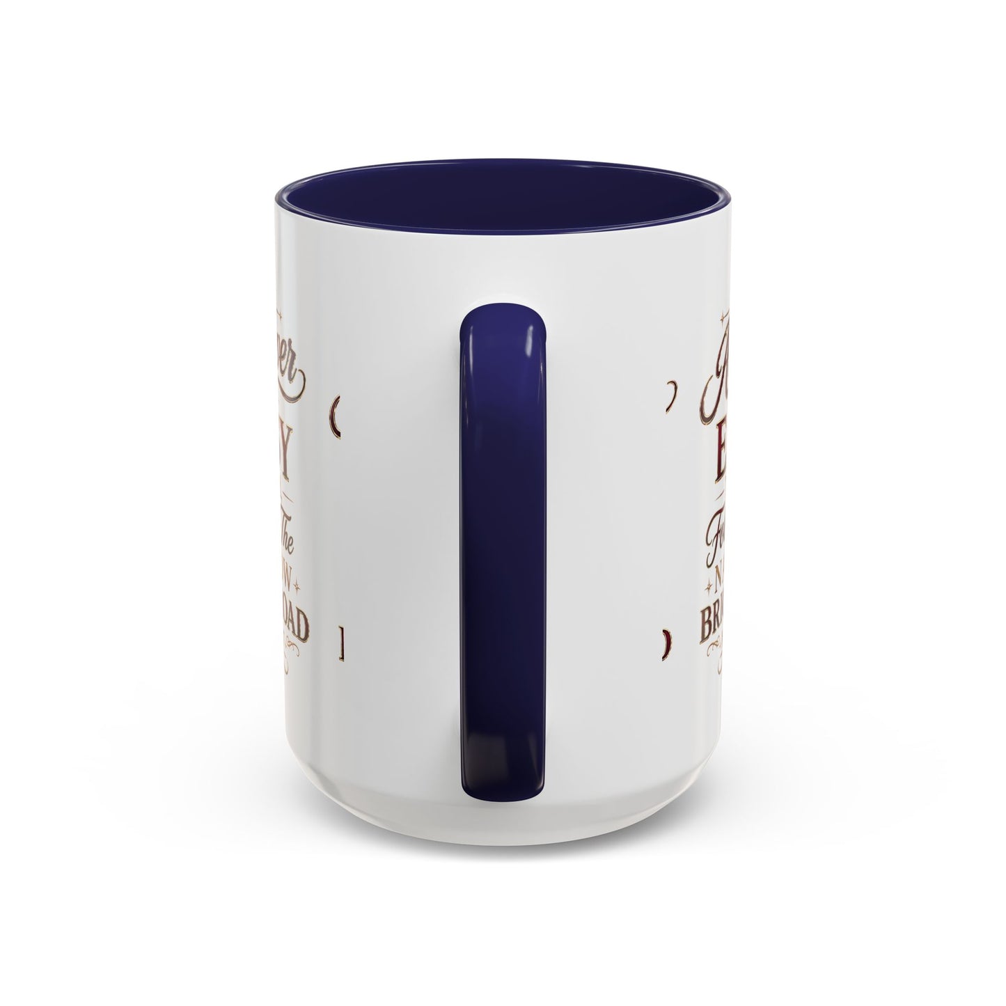 Inspirational Faith Coffee Mug — "The Answer Is Easy to Find, Follow the Narrow Brick Road"