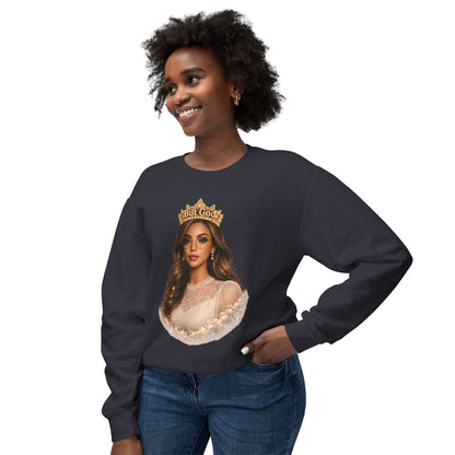 'But God' Crown Graphic Crewneck Sweatshirt
