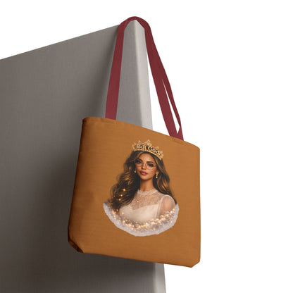 "But God" Portrait Tote Bag – Inspirational Art Tote