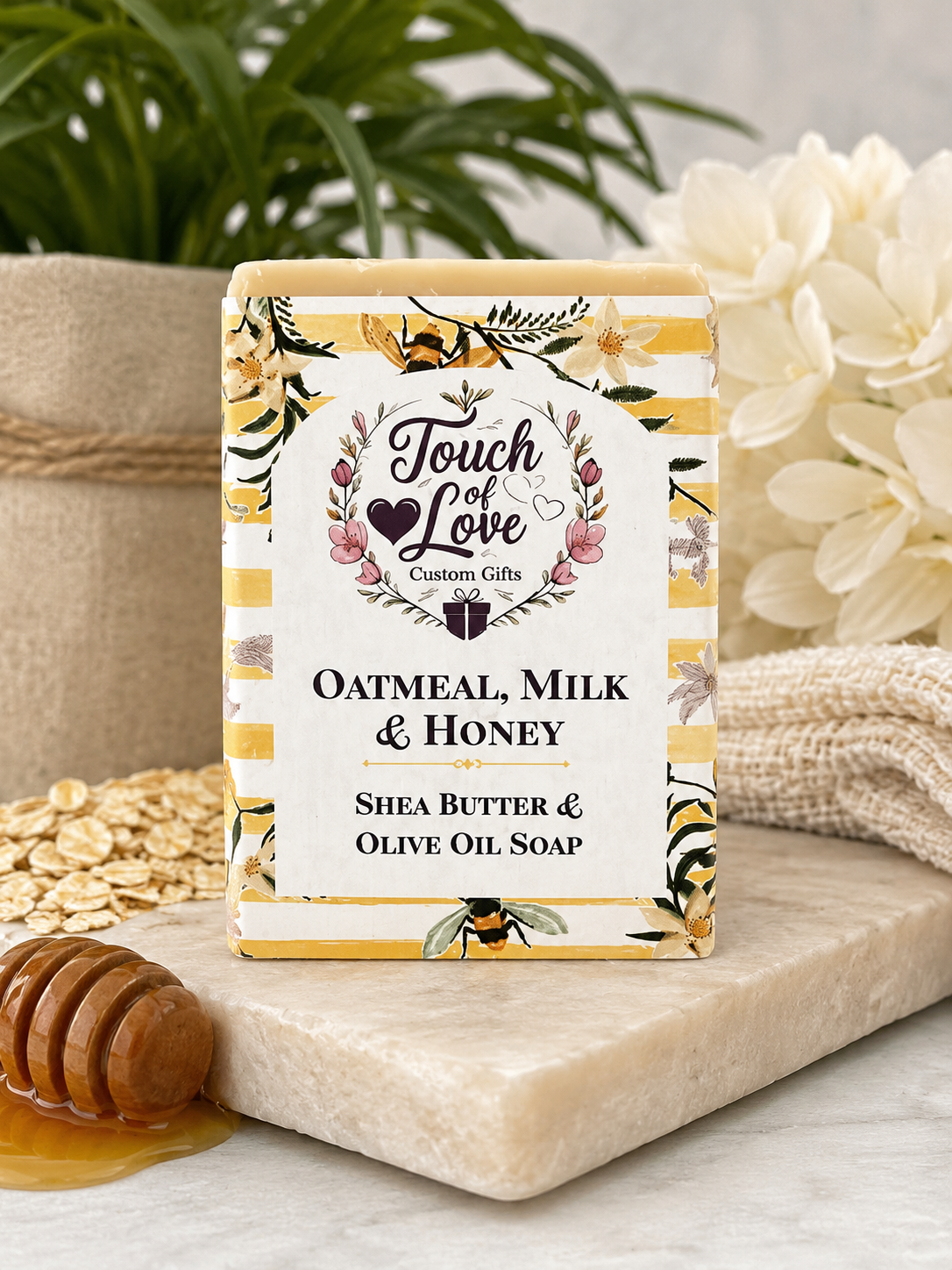 Oatmeal, Milk & Honey Handmade Soap