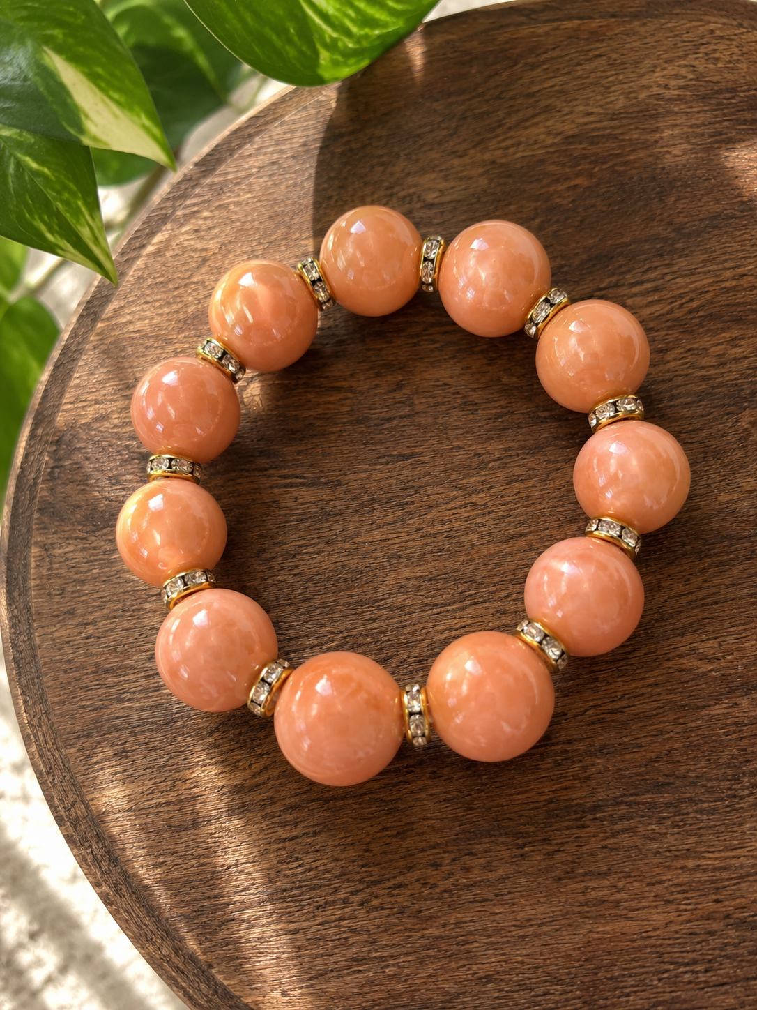 Peach Blossom Touch Of Love Bracelet