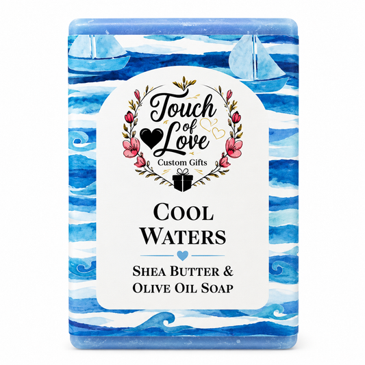 Cool Waters Shea Butter & Olive Oil Soap