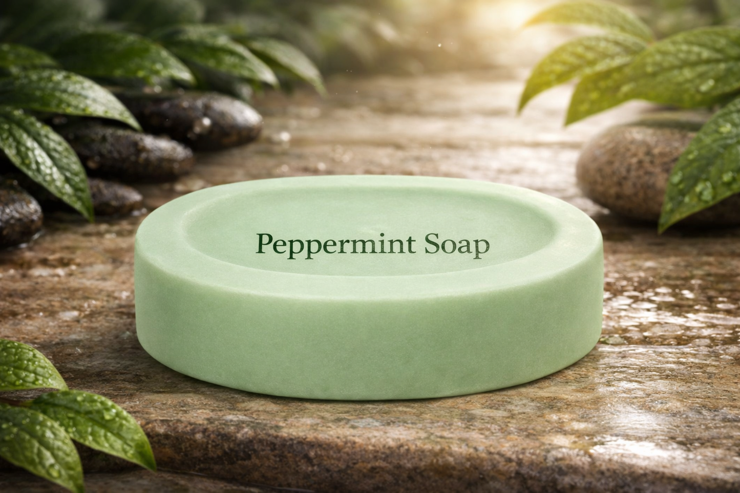Peppermint Soap (Single Bar)
