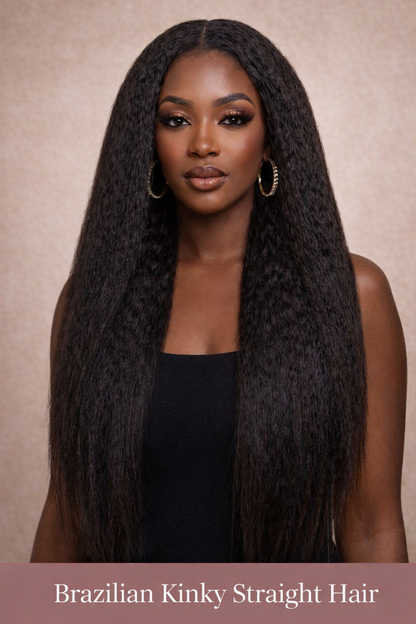 Brazilian Kinky Straight Hair