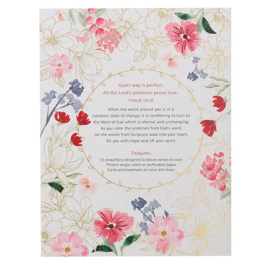 Coloring Book Color the Promises of God