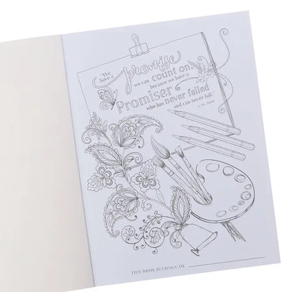 Coloring Book Color the Promises of God