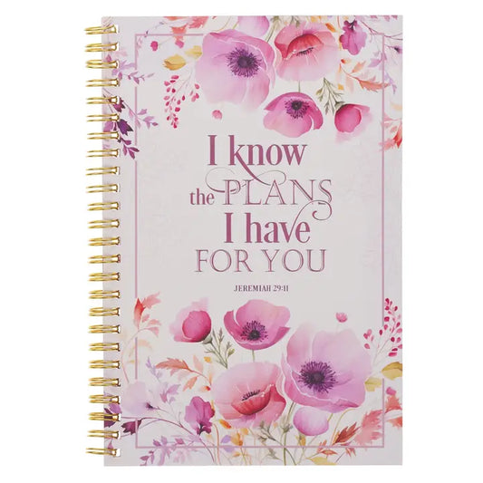 Notebook Spiral-Bound I Know the Plans Jer. 29:11
